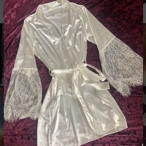 Silk robe